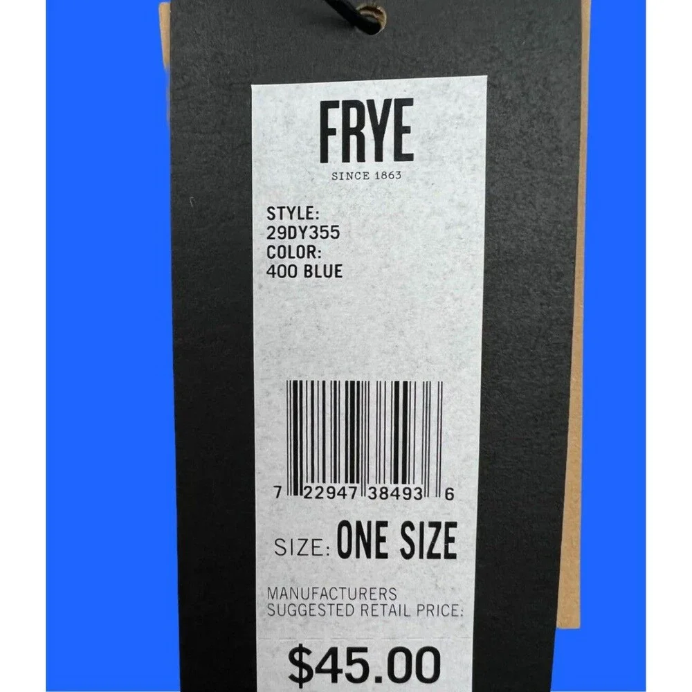 Frye bandana blue
